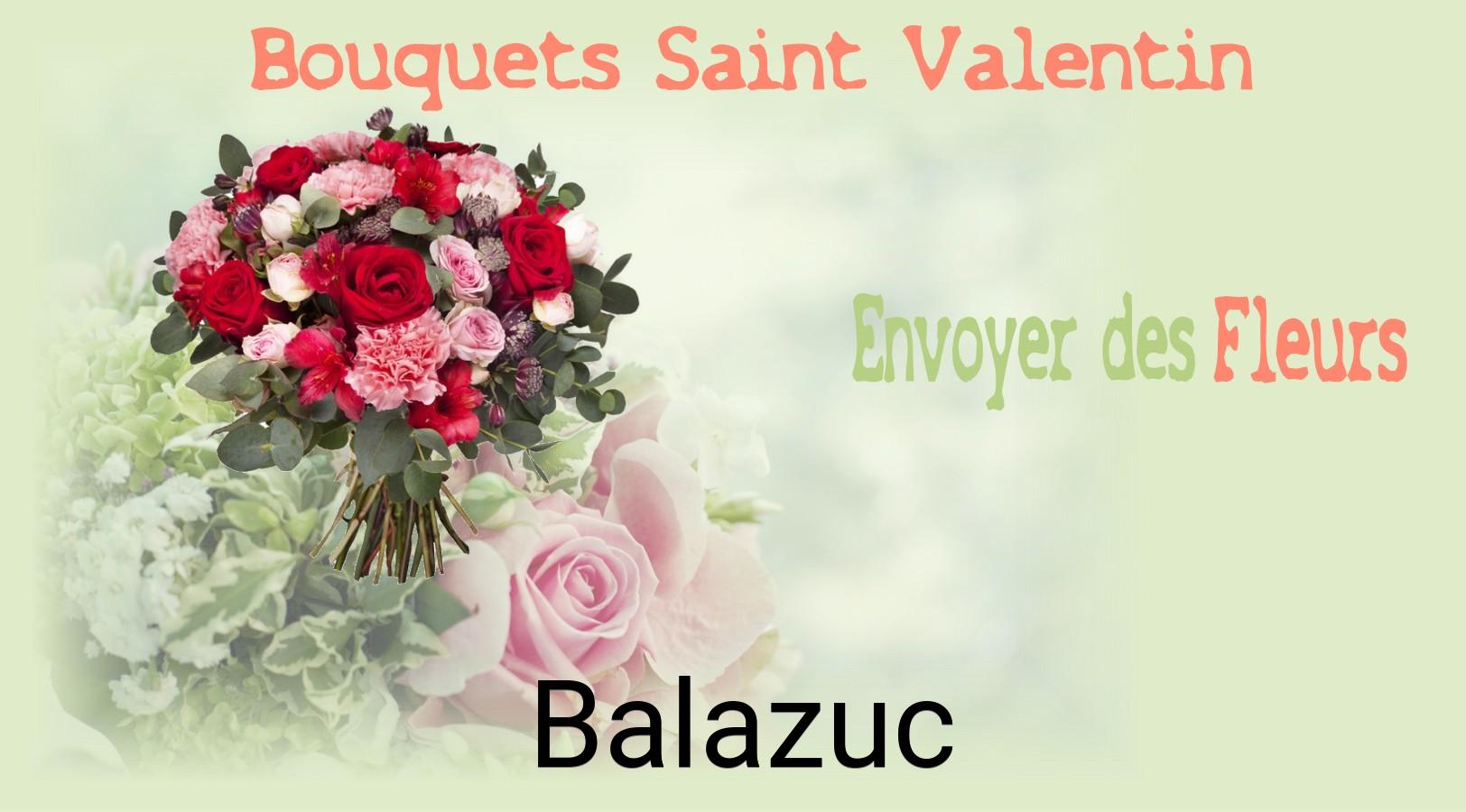 Roses de Saint-Valentin livrées à Balazuc